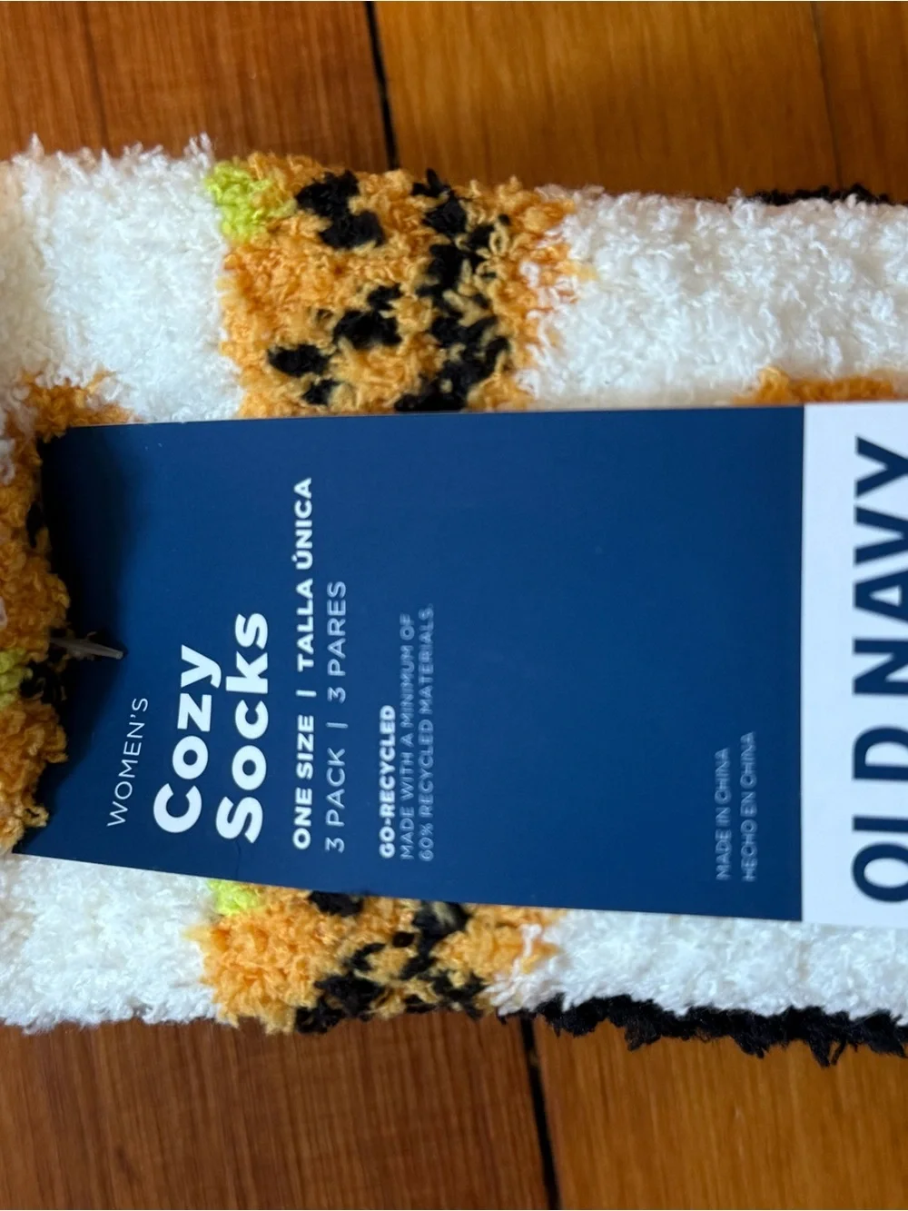 NWT Old Navy Women’s Halloween Pumpkin Cozy Socks Two 3-Packs One Size